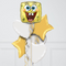 Sponge Bob Birthday Inflated Foil Balloon Bunch