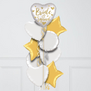 Satin Luxe Gold Bride Squad Foil Balloon Bouquet