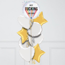 Best F*cking Day Ever Foil Balloon Bouquet