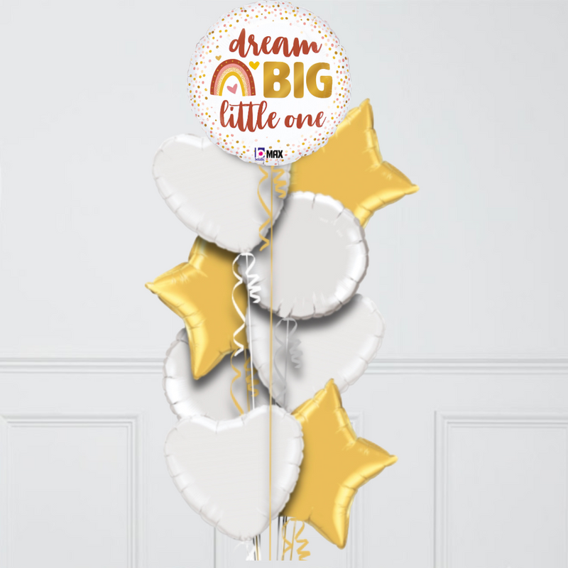 Dream Big Little One Foil Balloon Bouquet