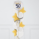 Cheers to 50 Foil Balloon Bouquet