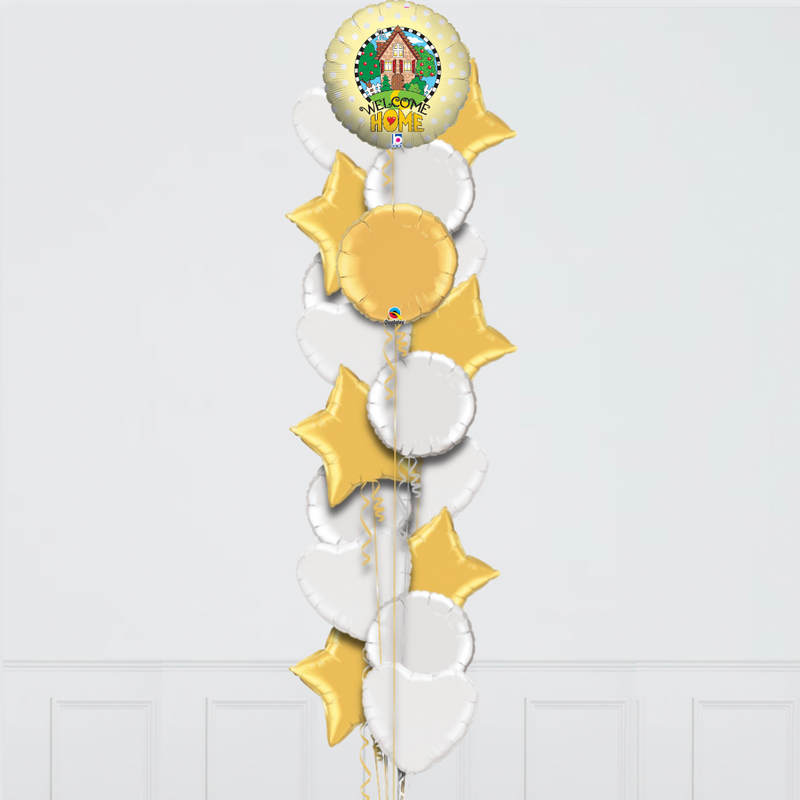 Welcome Home  Foil Balloon Bouquet