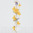 Cheers to 75 Foil Balloon Bouquet