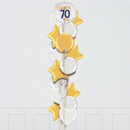 Cheers to 70 Foil Balloon Bouquet