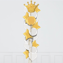 Crown Supershape Foil Balloon Bouquet