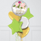 Floral Wedding Wishes Foil Balloon Bouquet