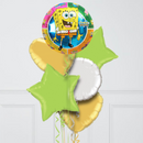 Sponge Bob Square Pants Birthday Inflated Balloon Bunch