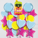 Cool Birthday Popsicle Foil Balloon Bouquet