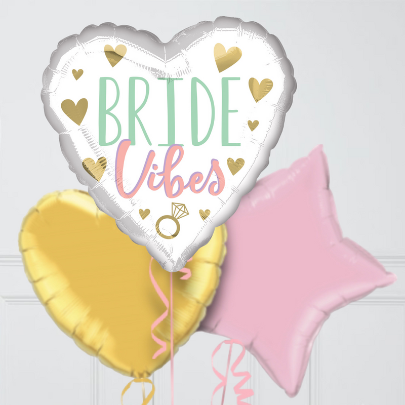 Bride Vibes Bridal Shower Foil Balloon Bouquet