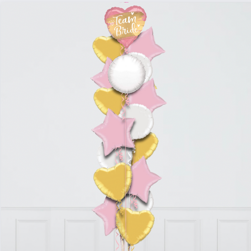 Team Bride Foil Balloon Bouquet