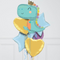dinosaur foil birthday balloons 