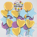 Cute Cupcakes Birthday Foil Balloon Bouquet