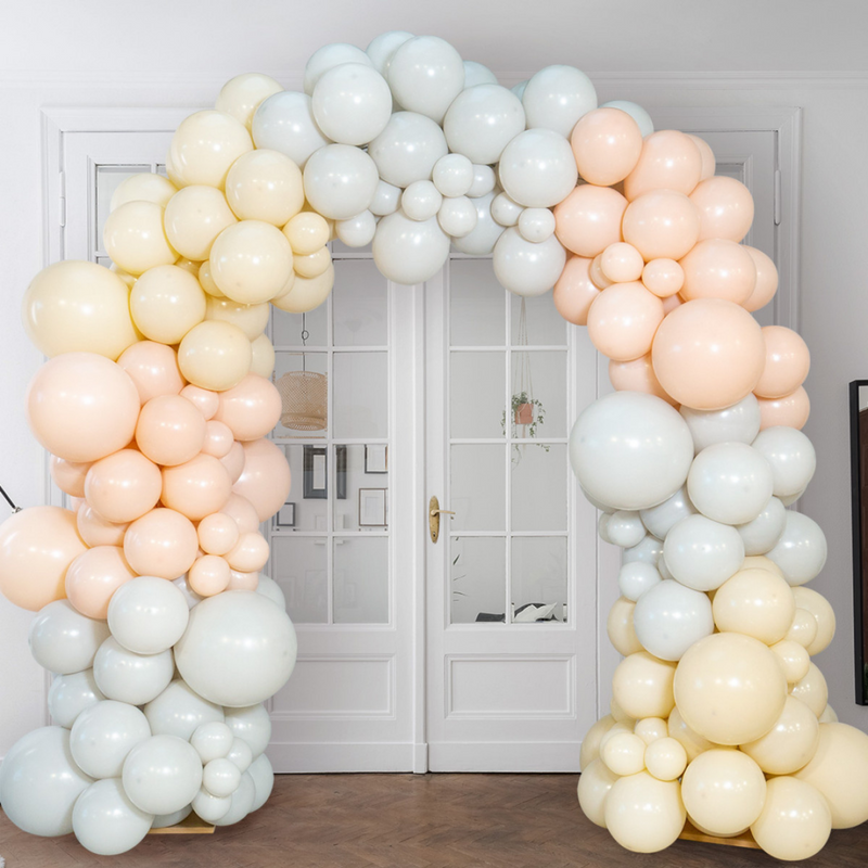 Nude Blush Ready-Made Balloon Arch