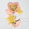 Rose Gold Heart I Love You Foil Balloon Bouquet