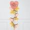 Premium Large Rose Gold Heart Personalised Balloon Bouquet