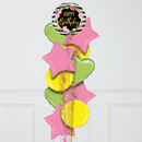 tropical flowers happy birthday balloons delivery