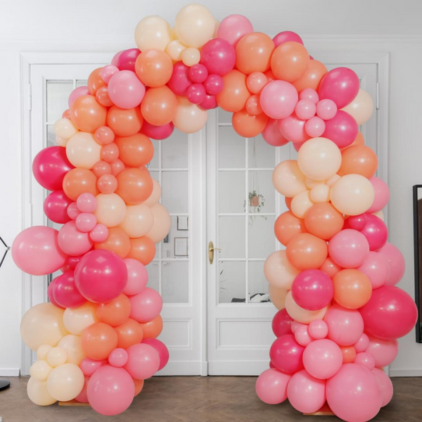 Flamingo Pink Ready-Made Balloon Arch