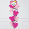 Floral Happy Mother's Day Foil Balloon Bouquet