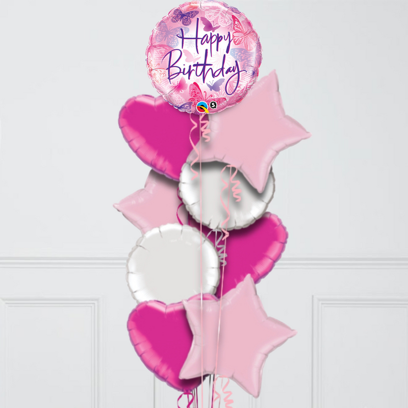 butterflies birthday balloons delivery uae