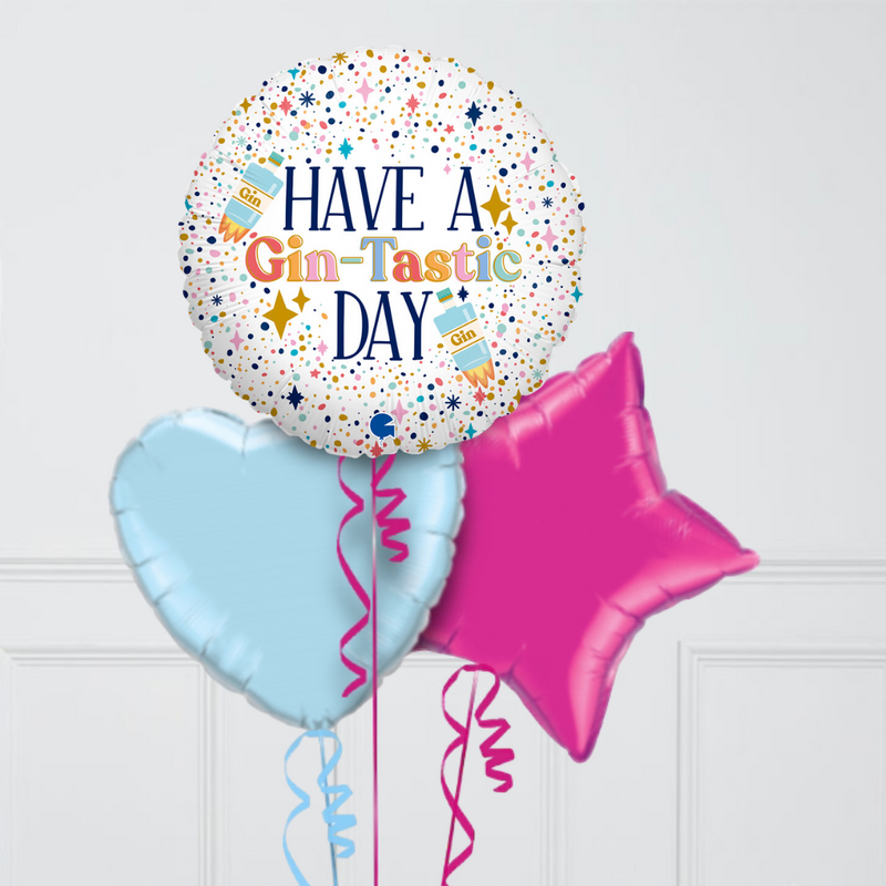 A Gin-Tastic Day Foil Balloon Bouquet