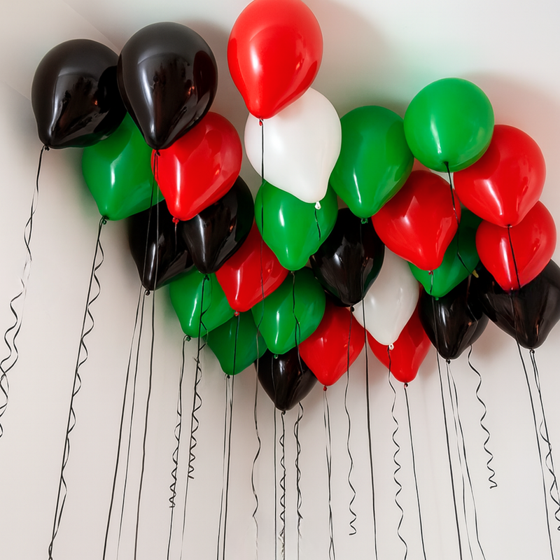 UAE National Day Helium Ceiling Balloons