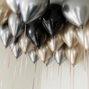 Champagne Luxury Helium Ceiling Balloons