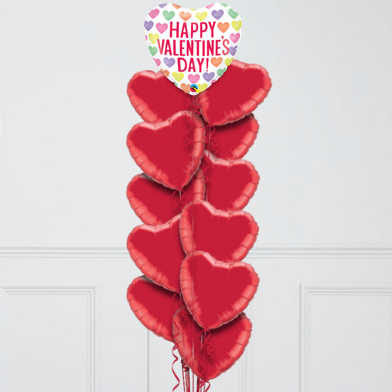 Cutest Valentine's Day Foil Balloon Bouquet