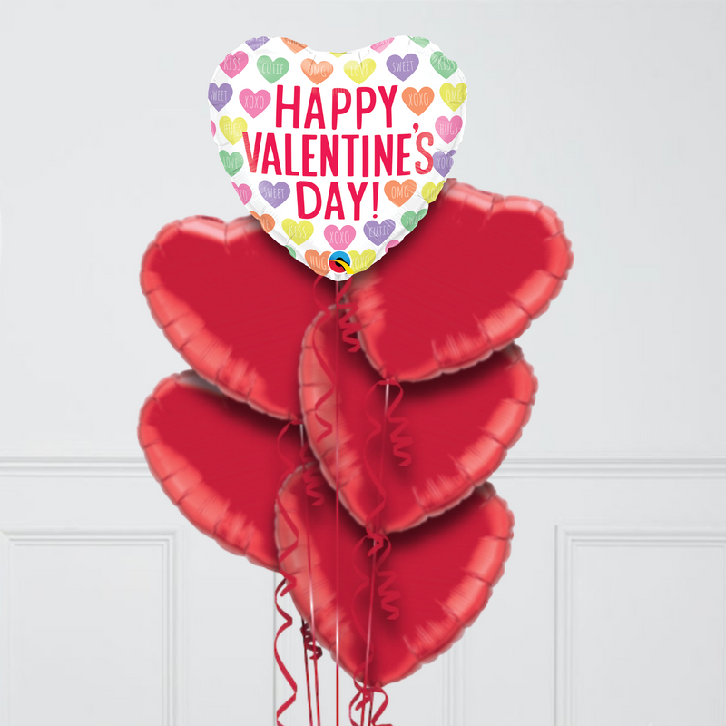 Cutest Valentine's Day Foil Balloon Bouquet