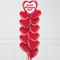 Deluxe Valentine's Day Foil Balloon Bouquet