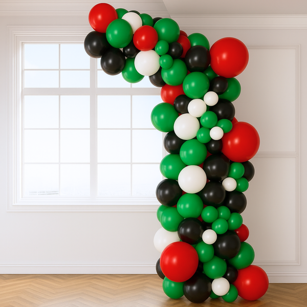 UAE National Day Asymmetric Balloon Arch