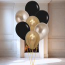 Champagne Glitz Party Helium Latex