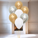 Stylish Metallic Helium Latex Balloons