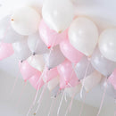 Macaron Pink Helium Ceiling Balloons