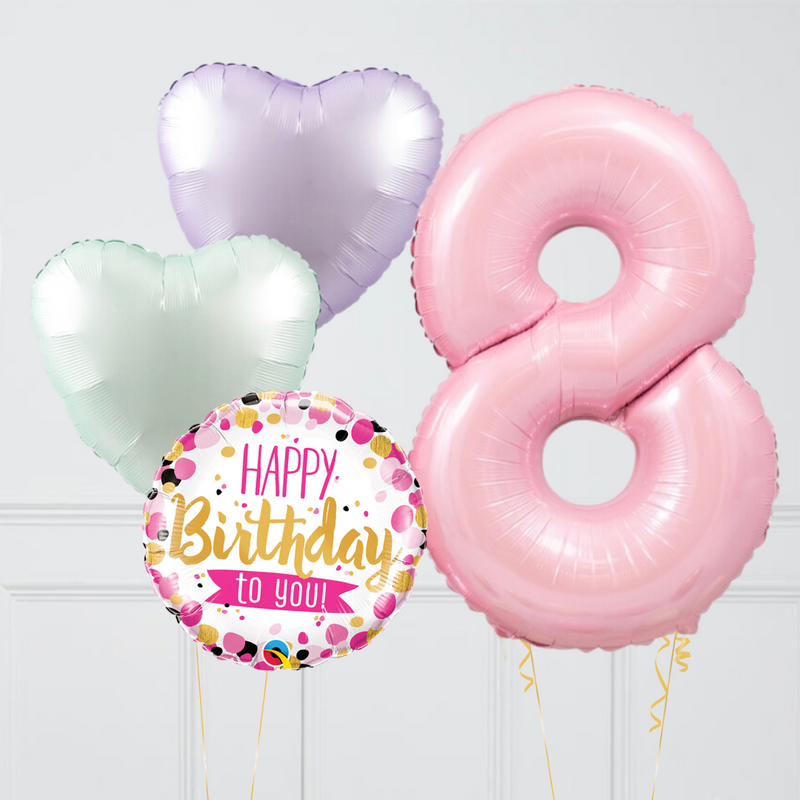 Fairy Birthday Number Balloons Set (One Number)