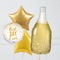 Best Day Ever Gold Bottle Supershape Set Foil Balloon Bouquet