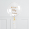 Personalised Welcome Baby Confetti Bubble Balloon