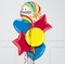 Colorful Congratulations Foil Balloon Bouquet