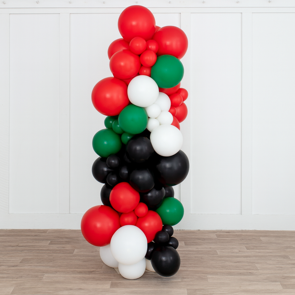 UAE National Day Ready-Made Inflated Balloon Pillar