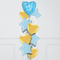 Welcome Baby Boy Foil Balloon Bouquet