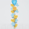 Welcome Baby Boy Foil Balloon Bouquet