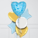 Welcome Baby Boy Foil Balloon Bouquet