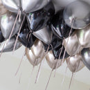 Champagne Glitz Helium Ceiling Balloons
