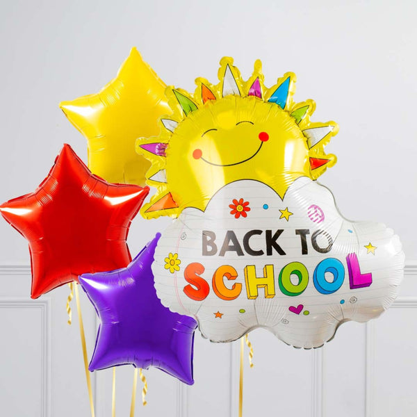 Back To School Sunshine Balloon Package