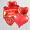 Gamer Valentine's Day Balloon Bunch