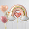 Valentine's Day Rainbow Balloon