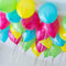 Neon Helium Ceiling Balloons