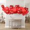 Hearts Love Valentine's Day Inflated Balloon Garland